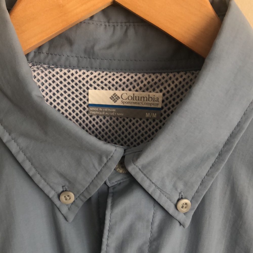 Columbia PFG Omni-shade fishing shirt - M - Picture 4 of 6